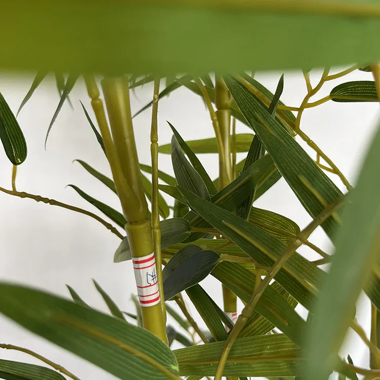 160cm 5.5ft Detachable Artificial bamboo Tree For Indoor outdoor Office Decor Custom Removable faux Potted Plants Trees