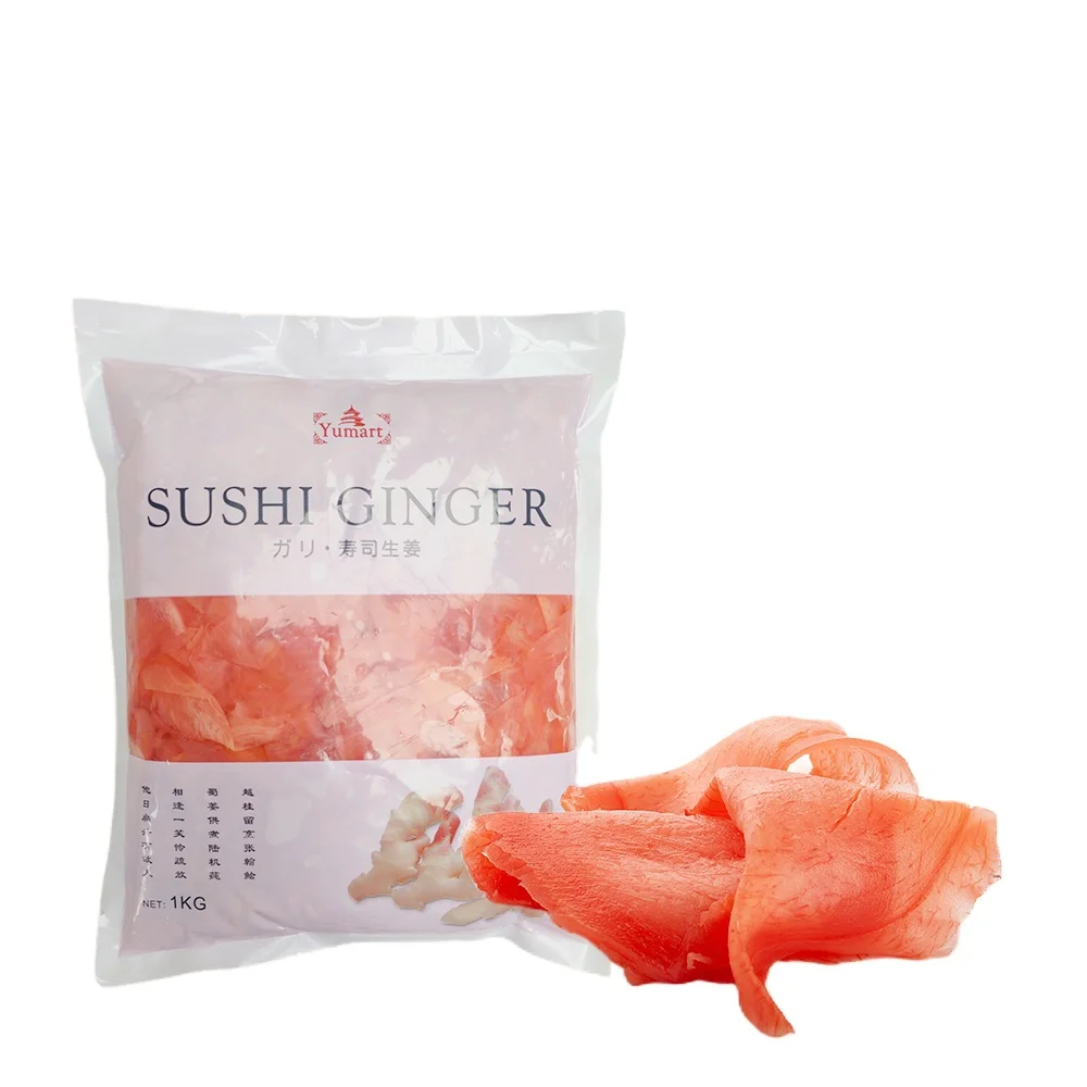 1 кг оптом пакет маринованных овощей огурец/дайкон/суши имбирь