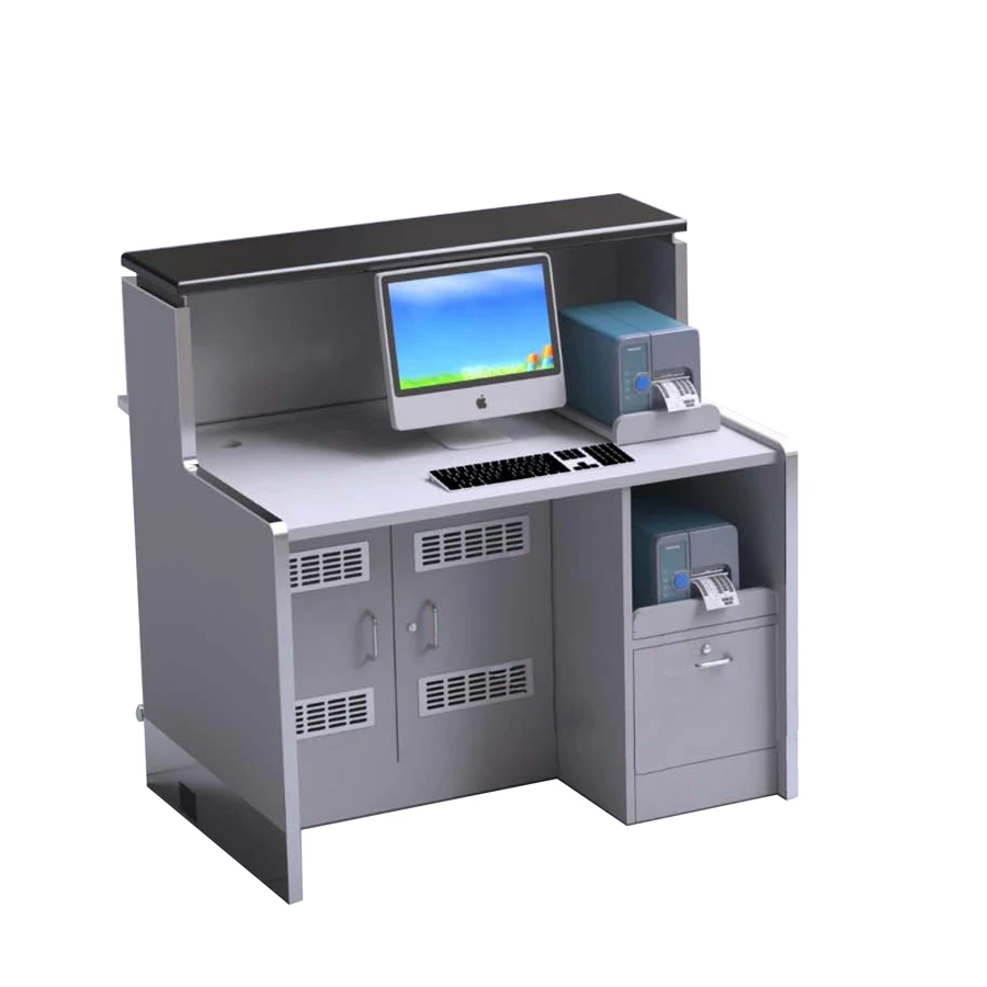 Flya Airport Health Check-in Counter/airport Reception Desk Entrance Security Check Desk