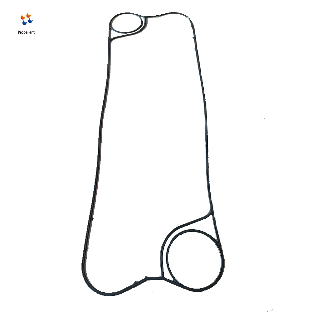 API Sigma 13 Customized High Temperature Resistance Plate Heat Exchanger Gasket For Heat Pumps