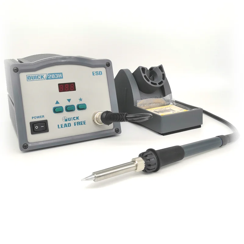 QUICK 203H Widely Used Superior Quality Work Digital Soldering Station Hot Air
