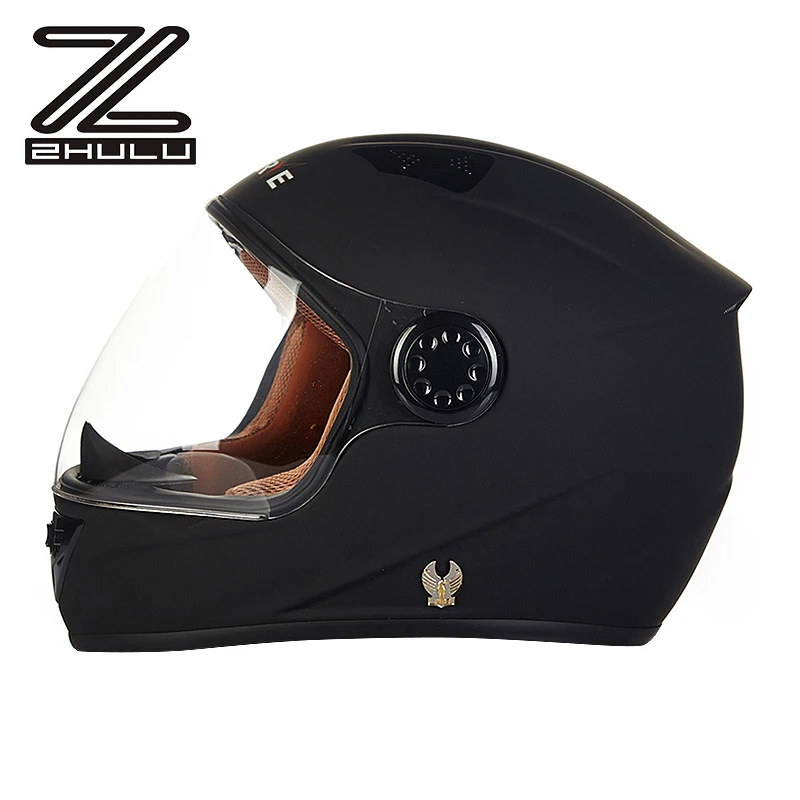 Высококачественный мотоциклетный защитный шлем с защитой от столкновений на все лицо
