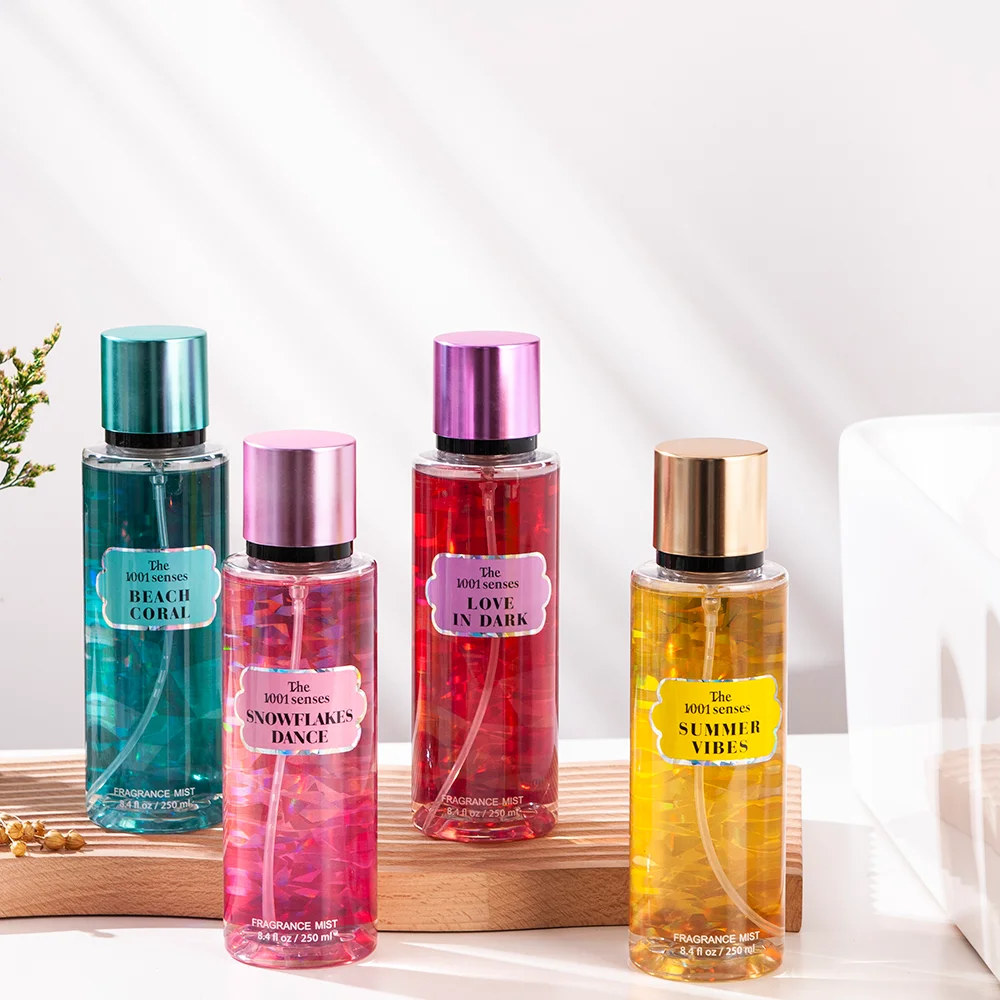 The 1001 sense new product perfumes original brand body spray floral flavor & fragrance and scents 250 ml long lasting