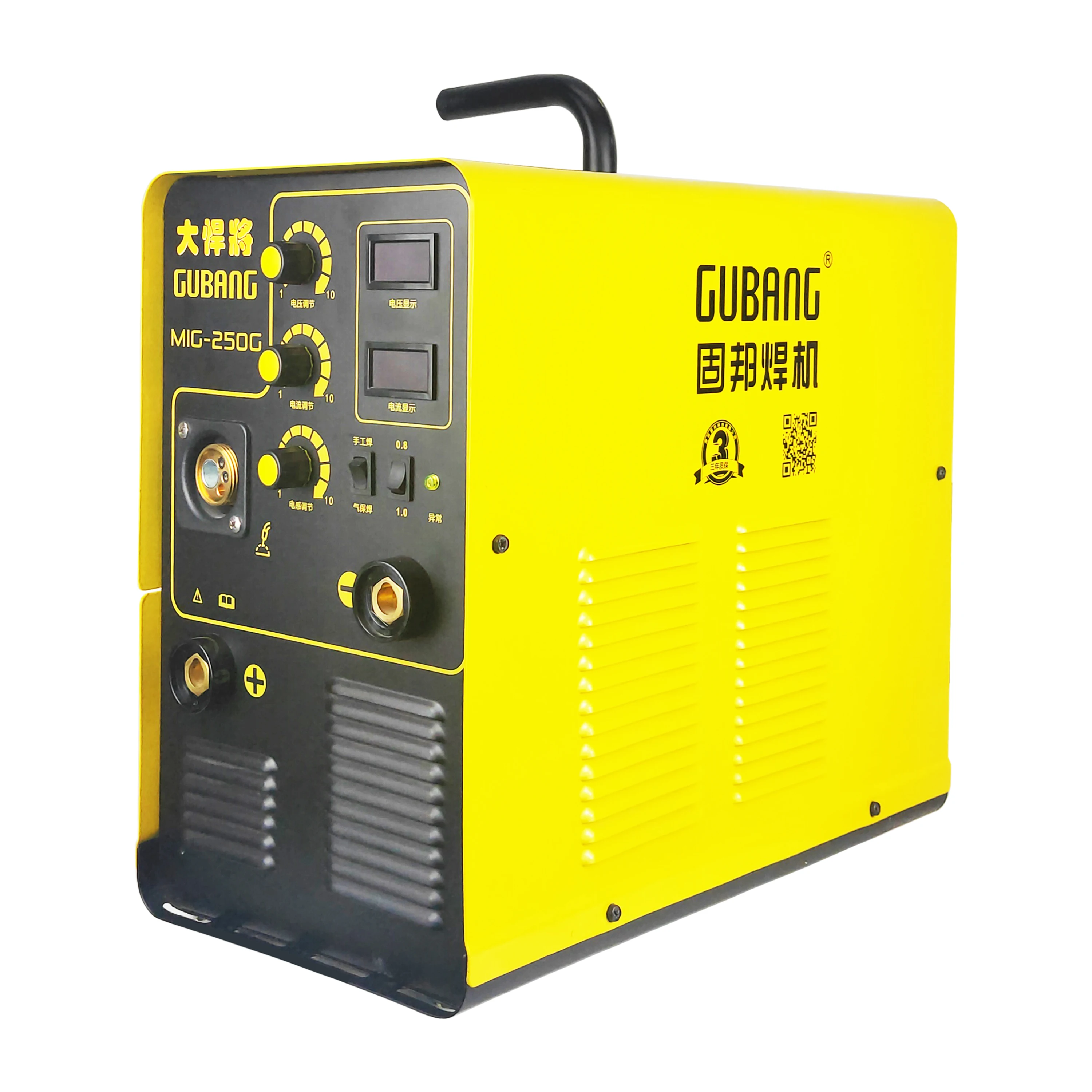 
Hot selling IGBT DC inverter cheap sale portable mig mag welding machine mig 250 