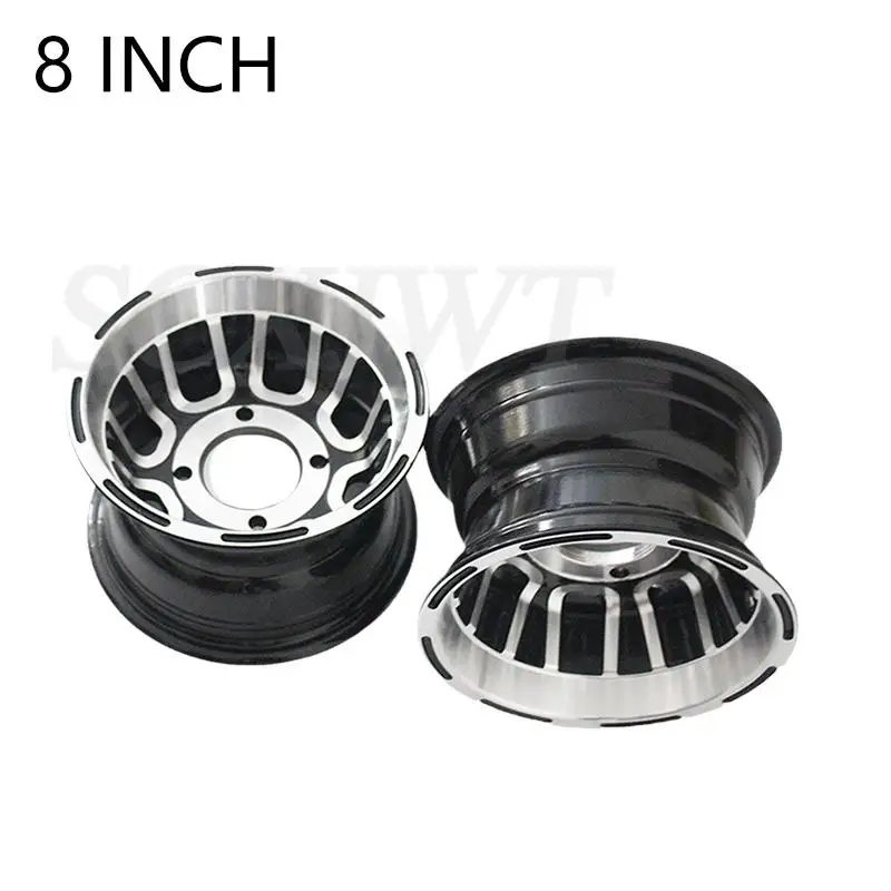 8 Inch front tyre Aluminium Alloy Wheel Hub Wheels Vacuum Rims Monkey Bike Motorcycle Accessories Modified