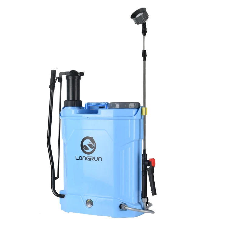 Нажимной ранец для воды, Электрический распылитель порошка, ручной распылитель для сада, сельского хозяйства