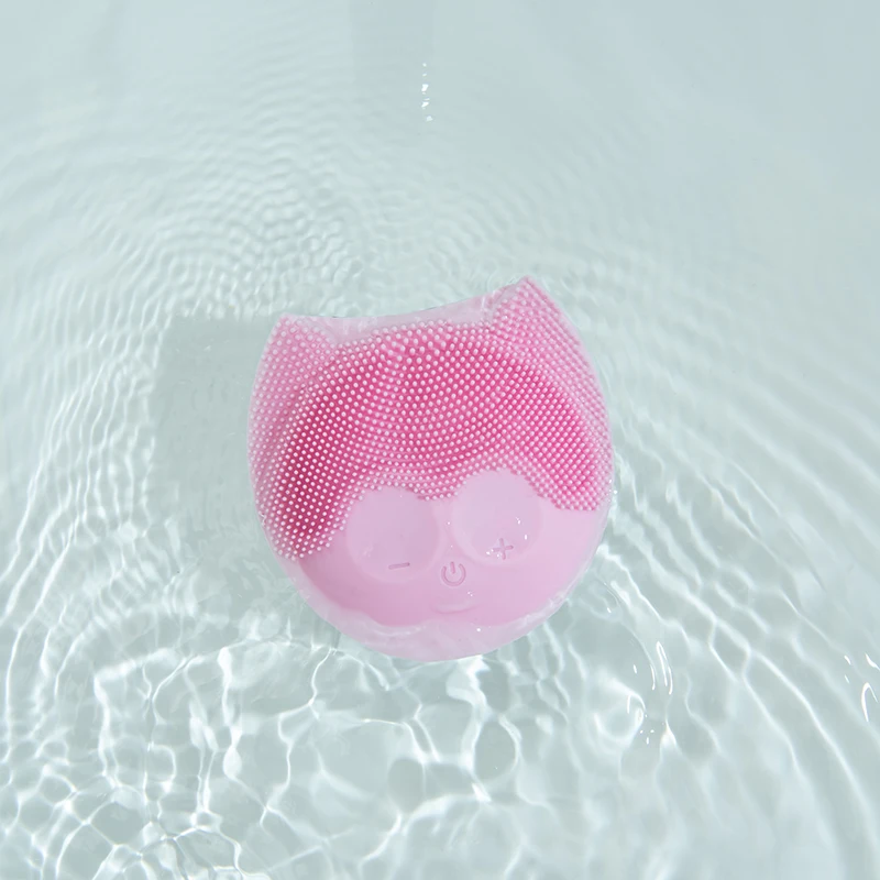 Multifunction electric face facial cleansing brush spa skin massage cleaning wash brush Anti-bacterial smooth silicone device
