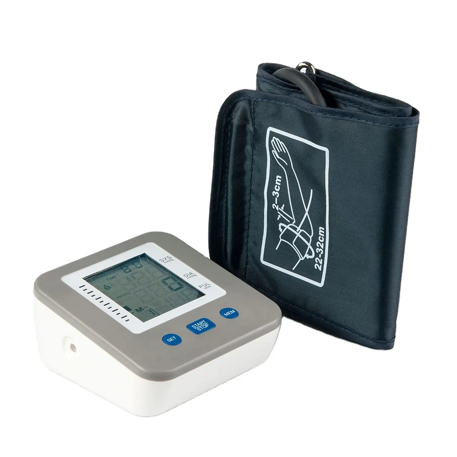2022 China Digital Blood Pressure Monitor High Quality Older Use Upper Arm Sphygmomanometer Blood Pressure Meter