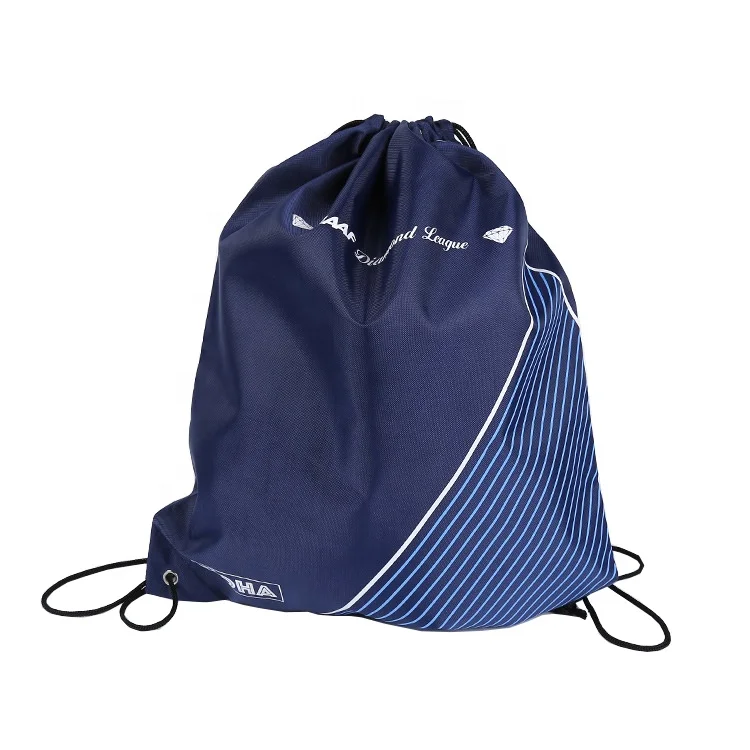 Byleading Outdoor Sports Waterproof Gym Polyester Drawstring Shoe Bag