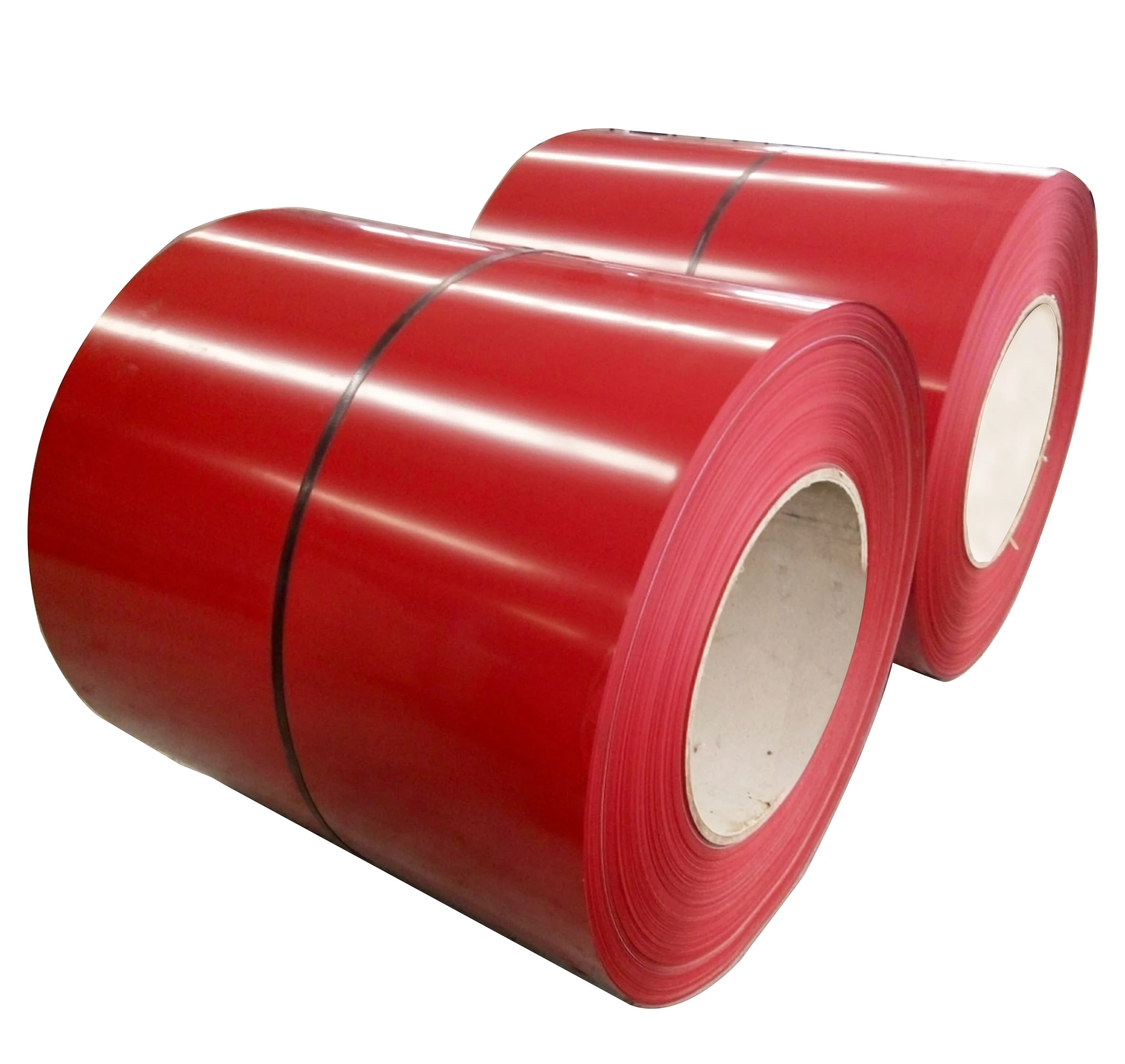 RED Blue RAL series Color Coated Steel Coil Sheet PPGI/PPGL metal sheet prepainted PE/PVDF/HDP
