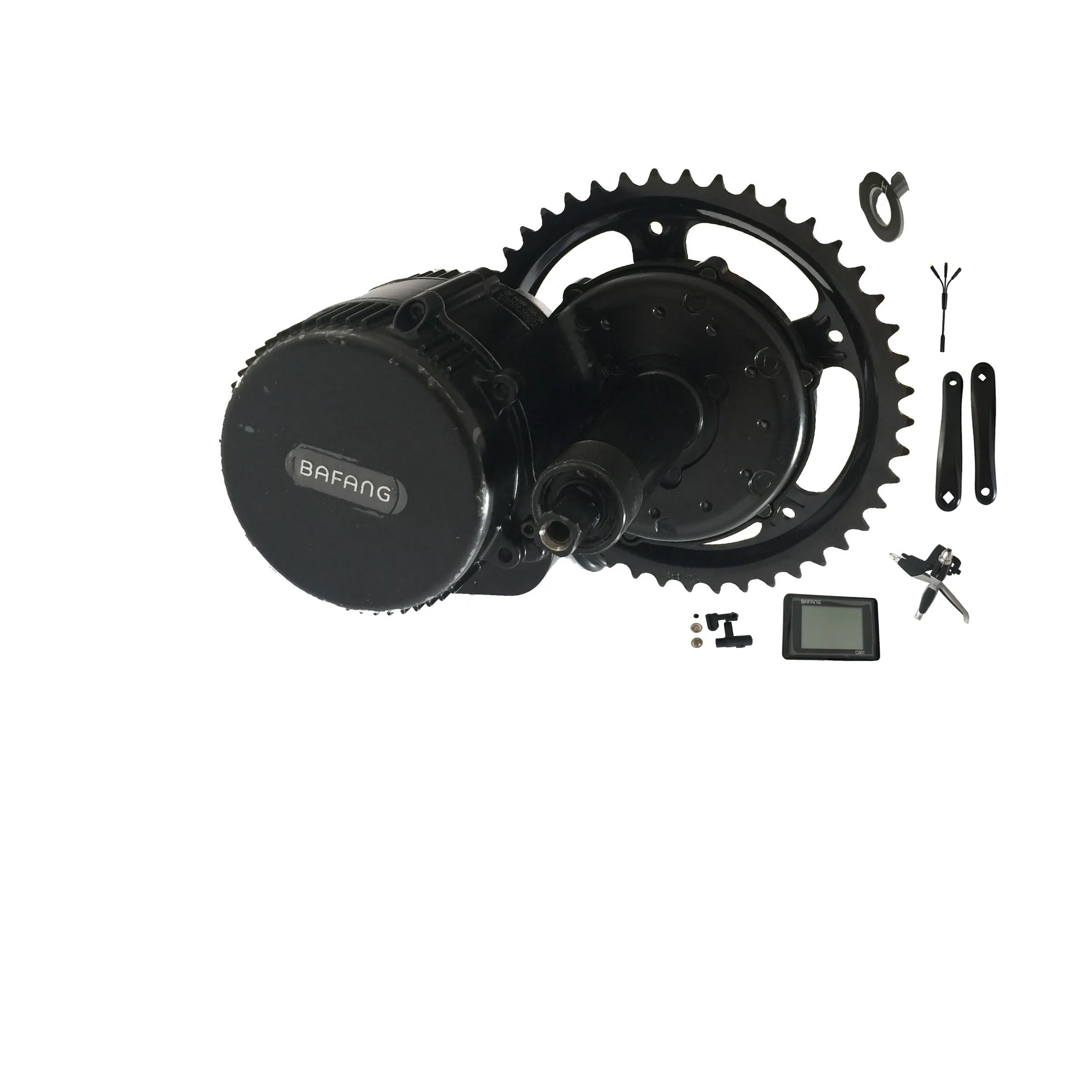 suzhou made 8fun bafang BBS01b 250w/350w mid motor kit bafang bbs01b with LCD display optional