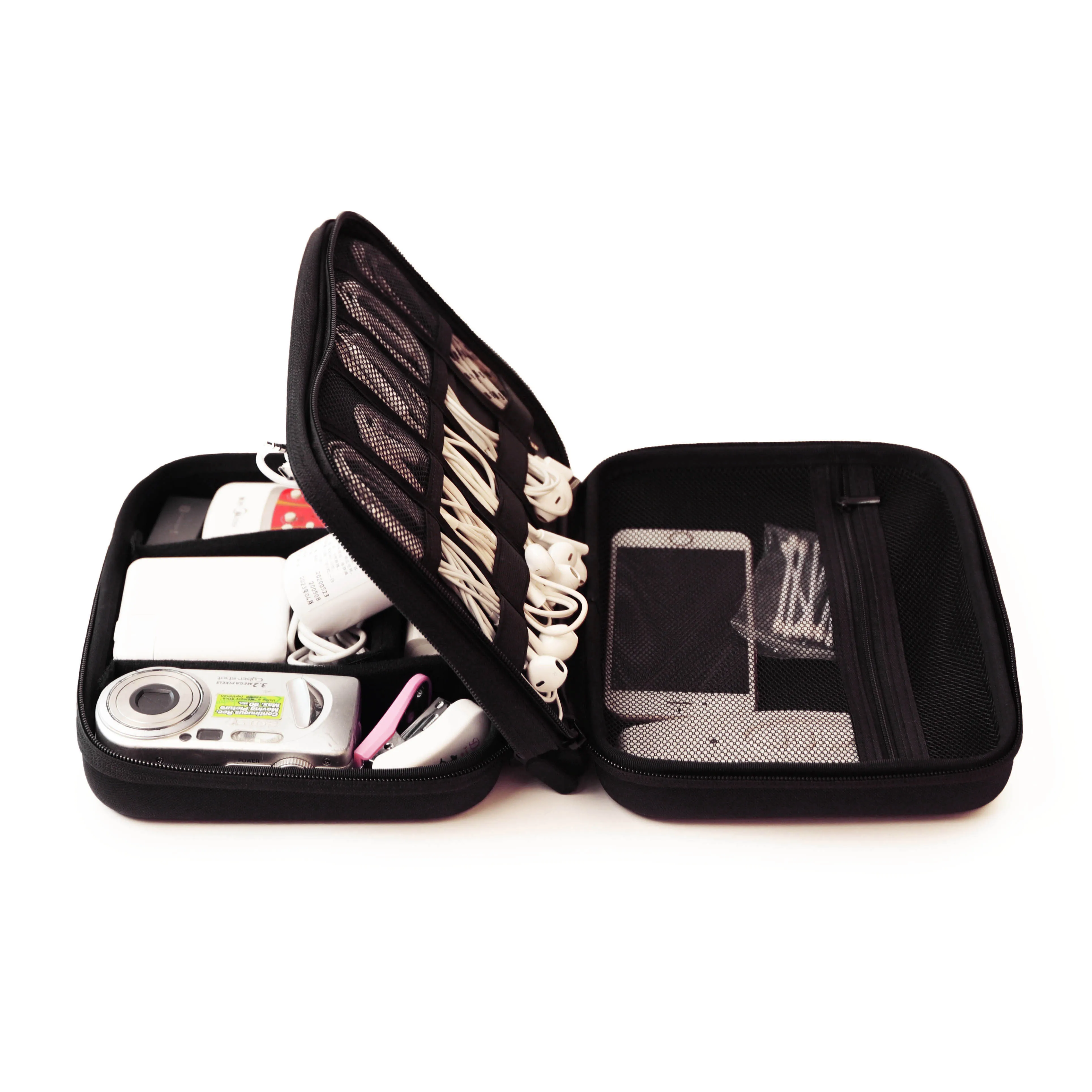 Custom Logo Electronic Travel Organizer Bag Pouch for USB Cable Accessories