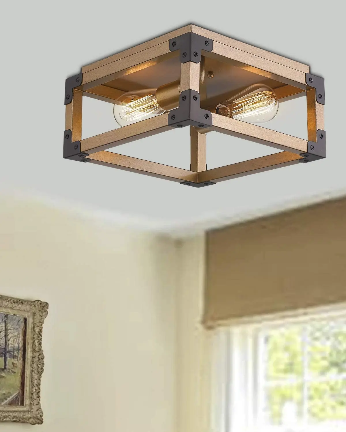 Маленькая золотая черная современная люстра, подвесной светильник, встраиваемый потолочный светильник