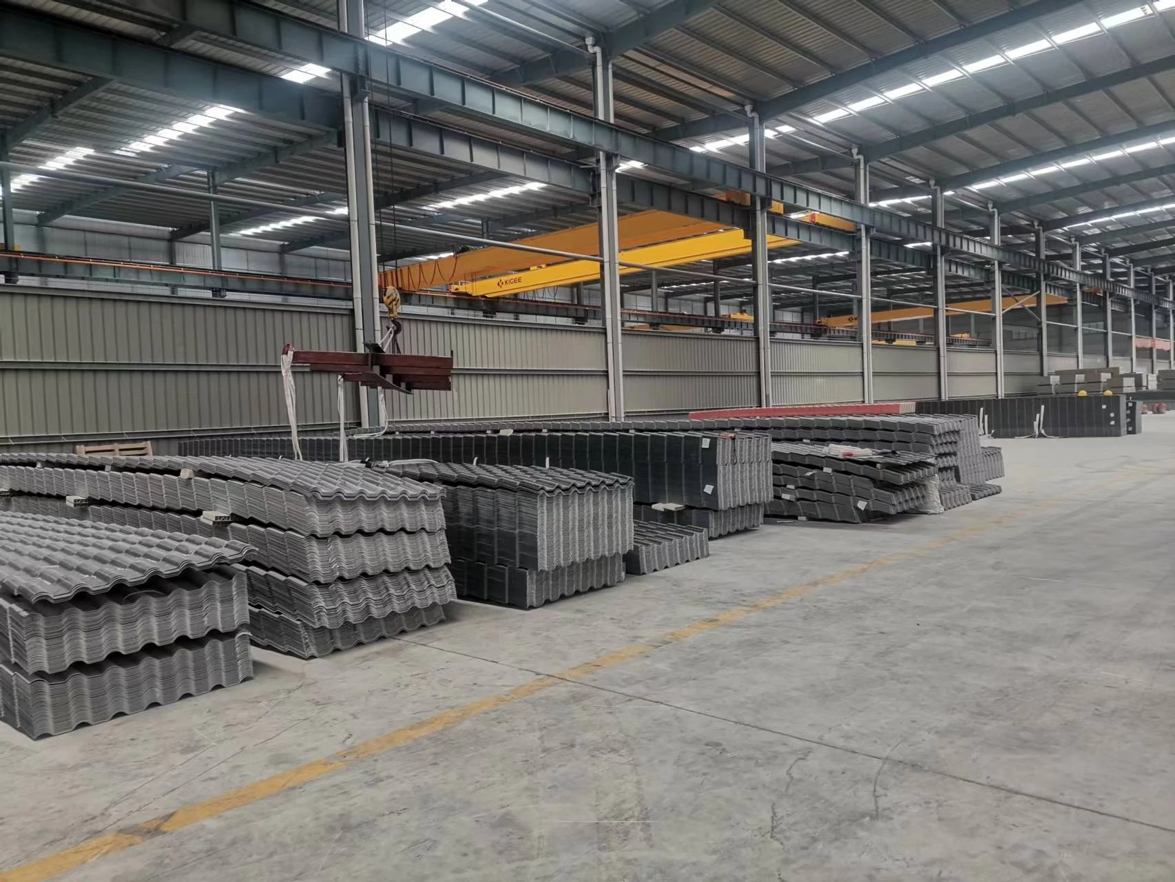 ASA Flexible Plastic Corrugated Roof Tile  Pvc Roofing Sheet For Warehouse Farm
