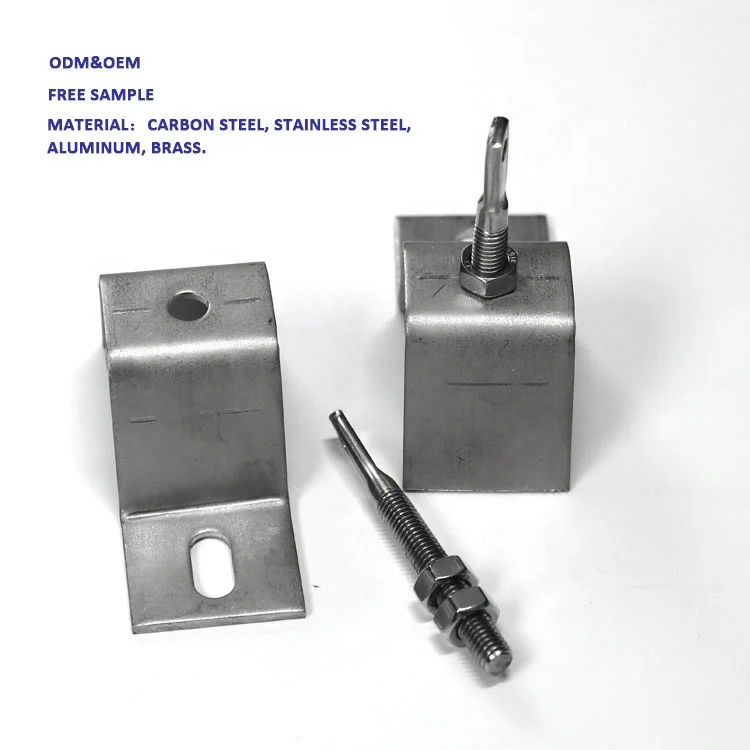 Stainless Steel SS304 Stone Wall Support System Marble Angle Cladding Fixing Bracket