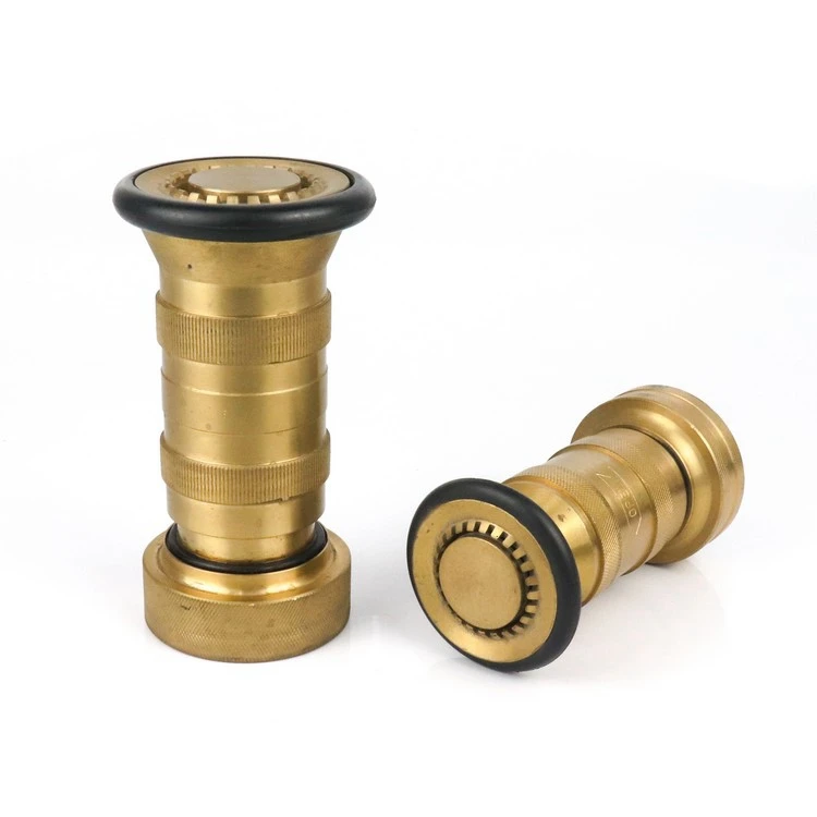 
Attractive Price Factory Manufacture Fire Spray Pressure Water Hose Brass Nozzle 