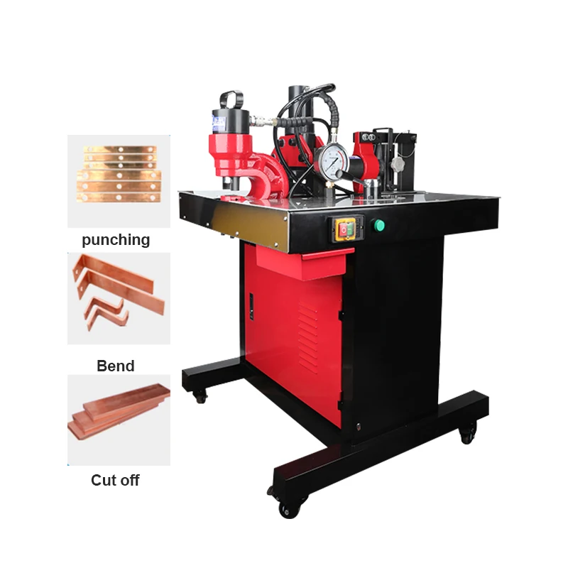 Multi-function flat copper steel bending machine Five in one busbar processing with