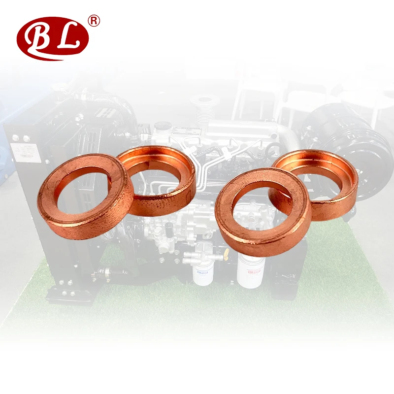 10.2-14-16-4.5 Pad of cone copper  oil drain plug gasket ,crush gasket,crush washer