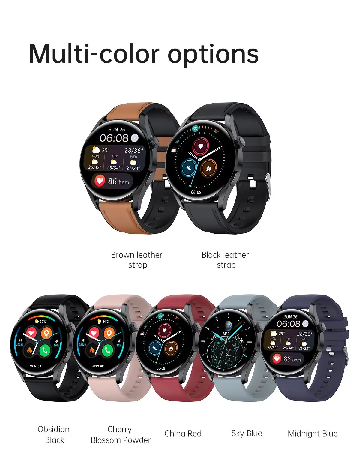 2022 Smart Watch T33S Full Touch Screen Heart Rate Blood Oxygen Fitness Sleep Tracker Ip67 Answer Call Sports Watch