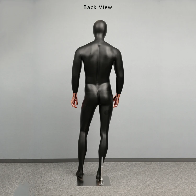 Full-body Men Model Wholesale Male Torso Mannequin Mold Stand Free Custom for Adults Window Display FRP