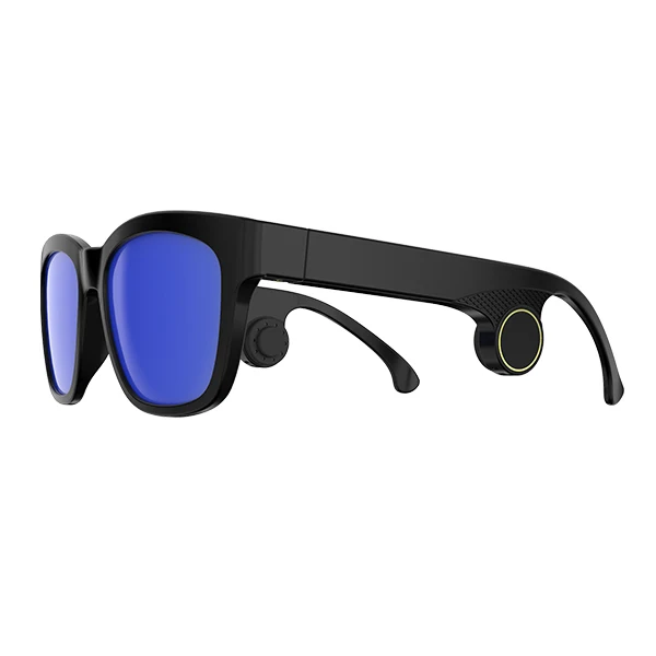 
2021 Newest Eyewear Glasses Frame Case Popular Women Man Fashion Ladies Brand Music Smart Bone Conduction Eye Wear Blue tooth 