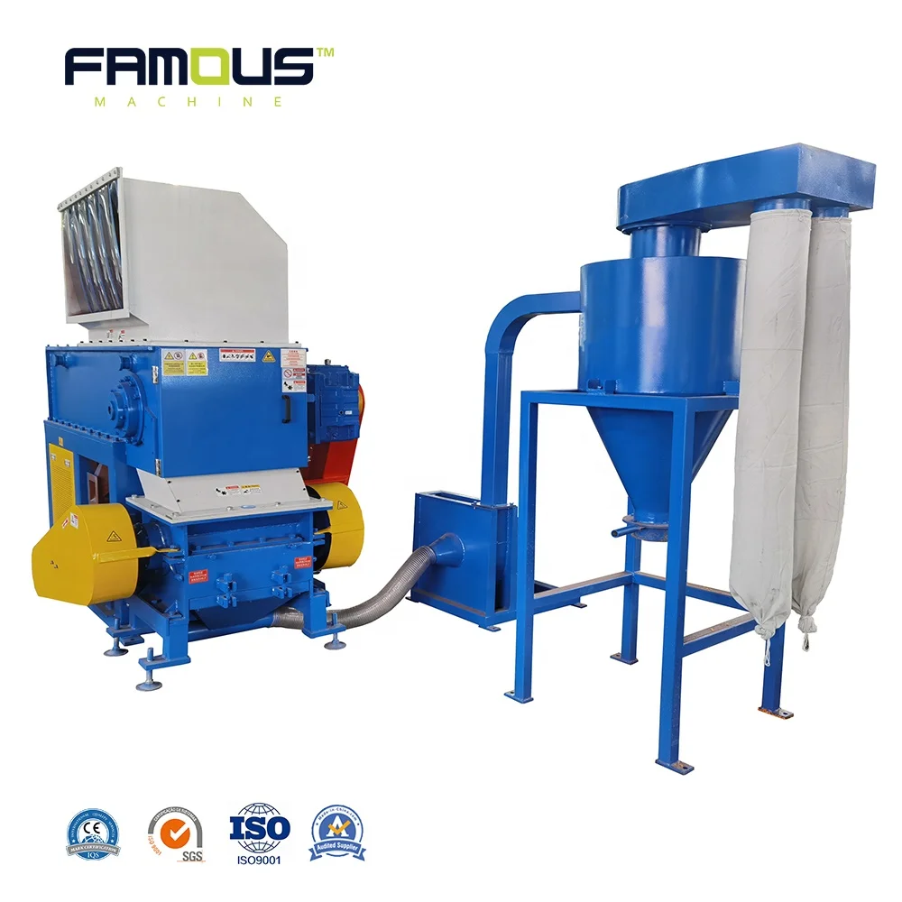 Customizable Industrial Single Shaft Shredder Waste Film And Woven Bag Soft Material Shredder Machine For Sale