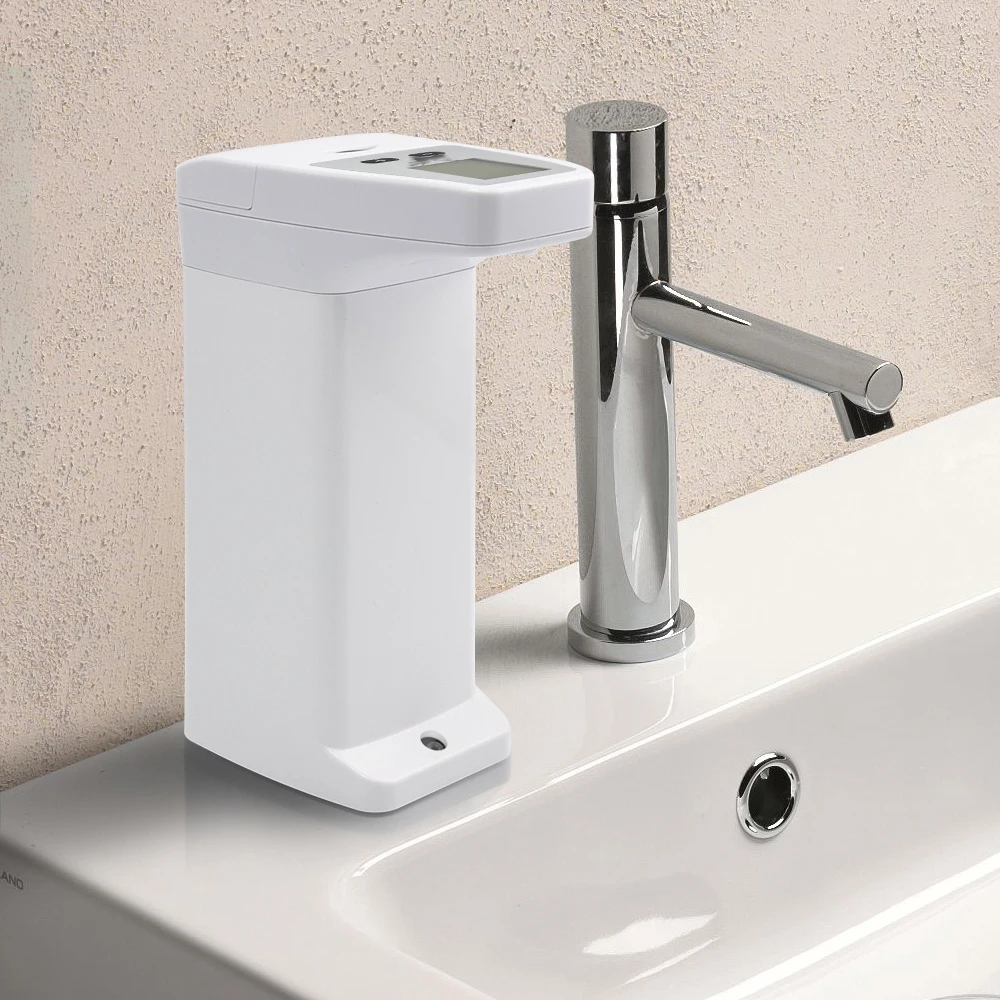 Wholesale Modern LCD Display Wall Mounted Household Bathroom Infrared Sensor Automatic Touch Free Hand Liquid Soap Dispenser