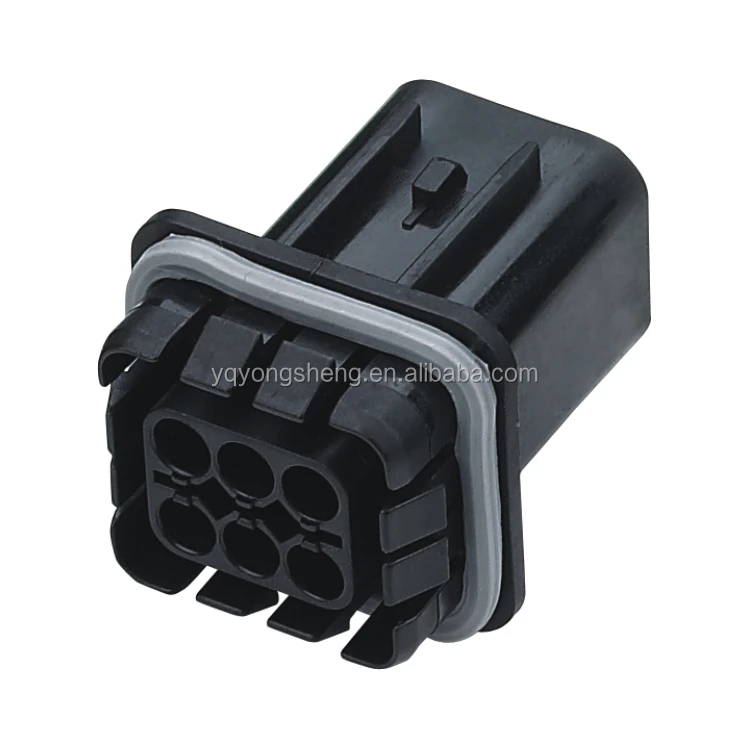  KPH804-06028 KPH803-06028 передняя лампа Разъем Авто Пластиковые 6pin женский черный разъем 6 штифтов концевые