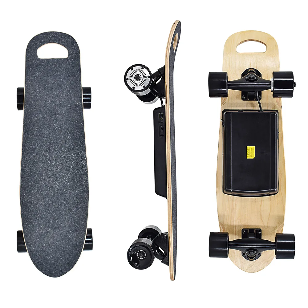 OEM 7 Layers maple 300W 8-10m long distance Remote control fish board electric skateboard skate board