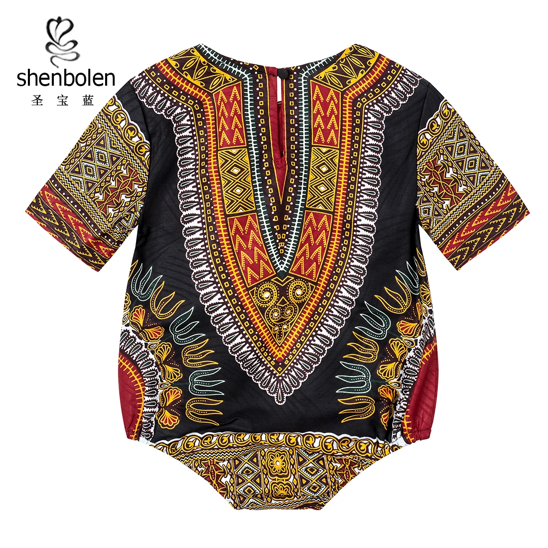 2021 High quality new design custom baby onesie, stylish african clothing unisex 100% cotton onesie