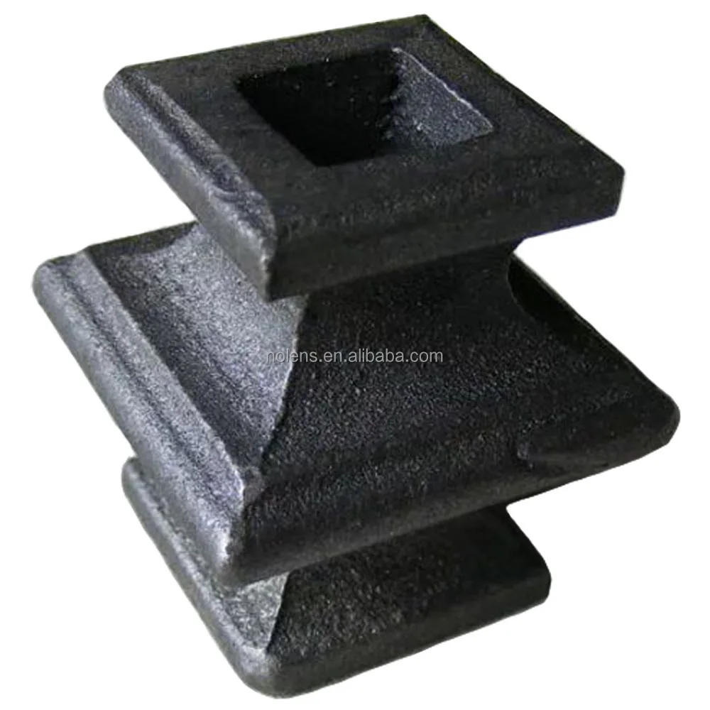 Forged Wrought Iron Studs For Gate Decoration Ornamental Collar Cast Iron Bushing