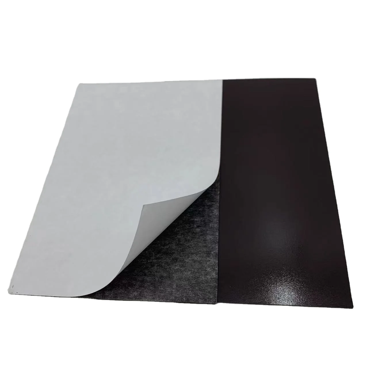 Customized Rubber magnet Sheet Magnet Roll with Adhesive flexible magnetic  Materials