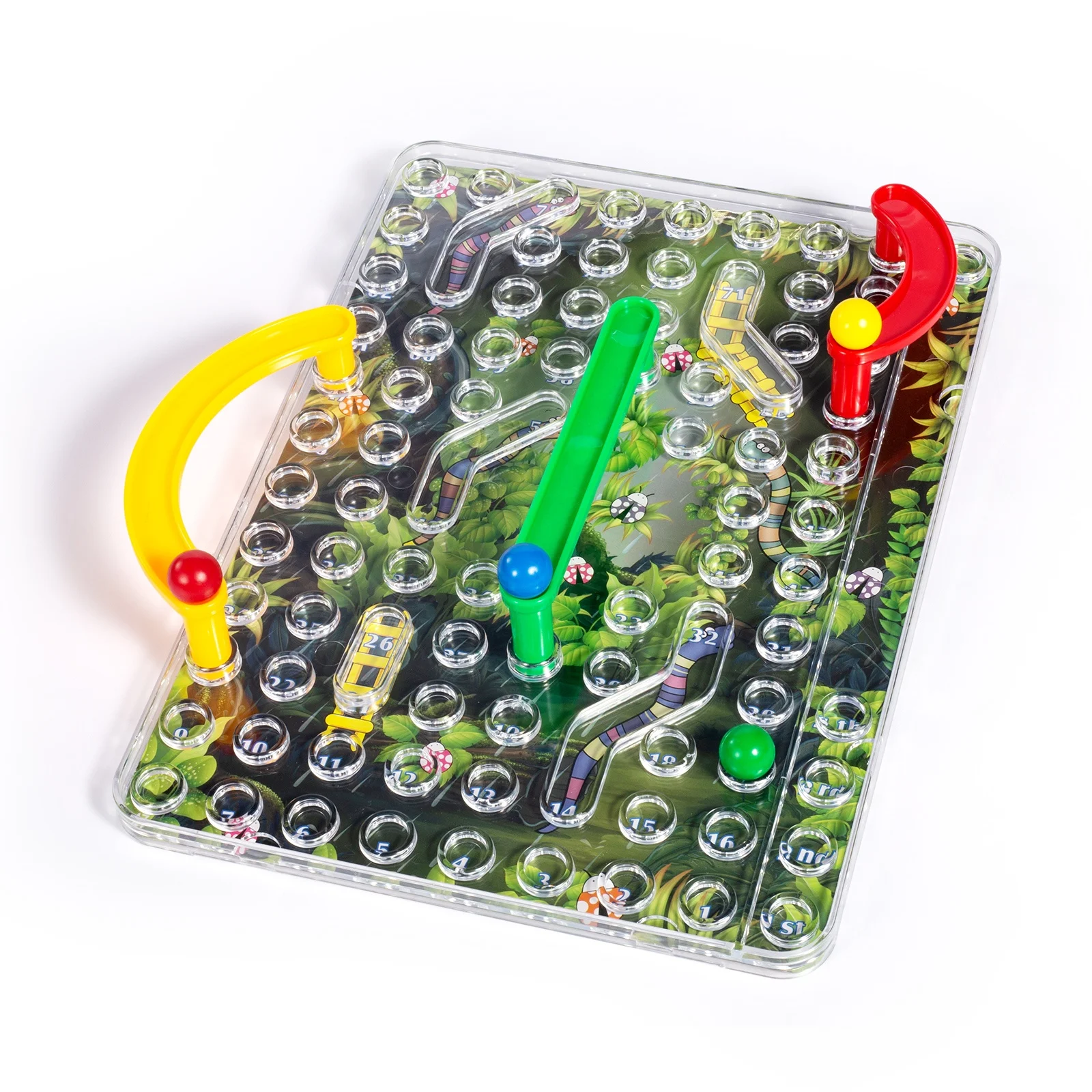 Snakes Ladders Puzzle Family Game Children Funny Table Game