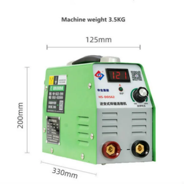 Tig welding machine Black weld bead tungsten point processors