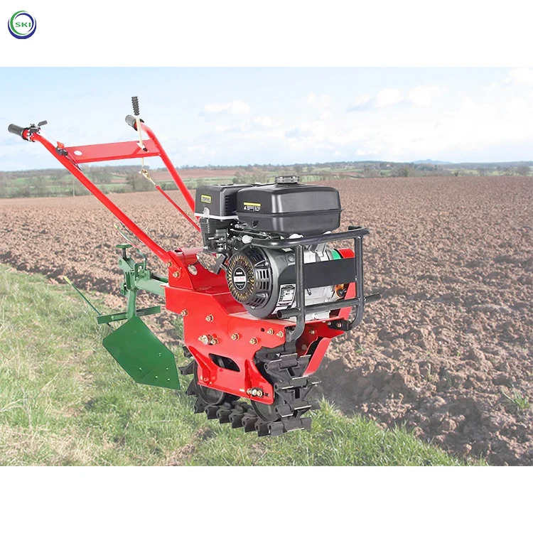 Mini Power Tiller Hand Tractor Rotary Multi Function Crawler Cultivator