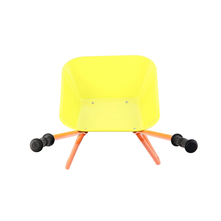 Children heavy duty stainless steel garden tools wheelbarrow cart