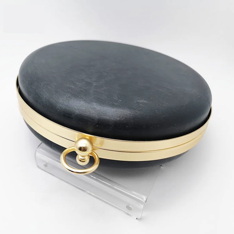 
2019 new design and popular box clutch frame bag hardware clutch frame for bag 