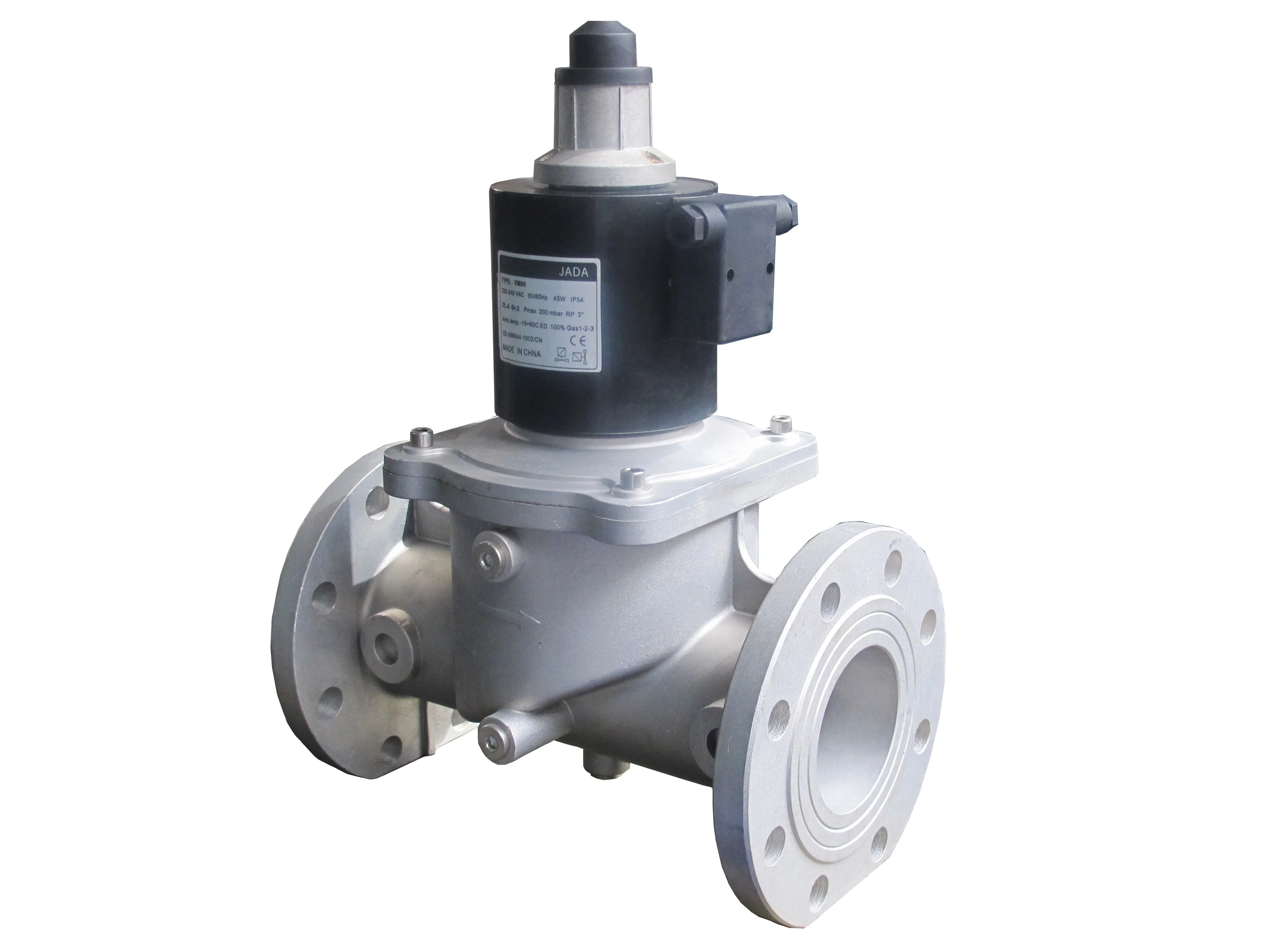 gas solenoid valve regulating valve using for natural gas pipeline