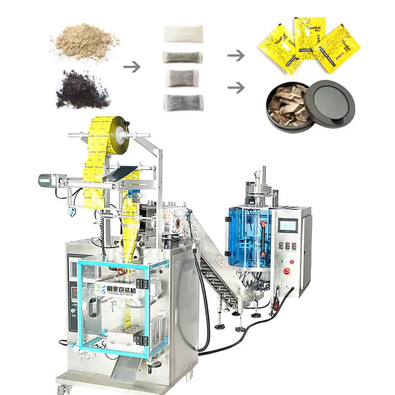 Multi-channel Easy to operate automatic snus powder filling production line packing machine