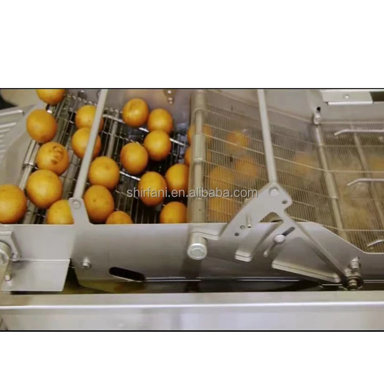 BR CE certified high quality bean skin roll crispy automatic fried onion pork rinds frying machine