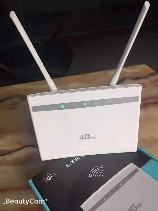 Universal High Speed 300Mbps 4G LTE  WiFi Router With SIM Card Slot WAN LAN Port Dual Antennas