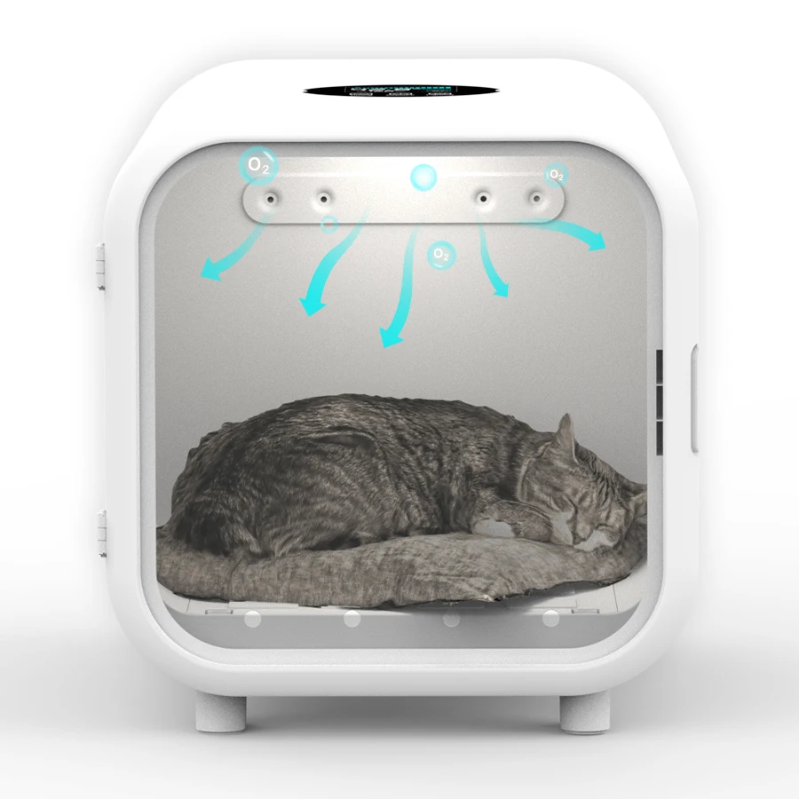 Pet Fully Automatic with Oxyge Cage Puppy Incubator for Newborn Puppies kitten incubator