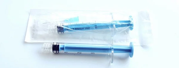 Colored Plunger Polycarbonate Syringe