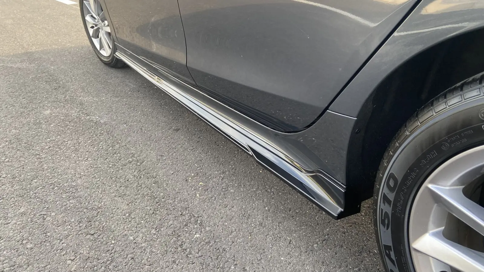 New Design ABS Plastic  Car Bumper Accessories Cover  Side Skirt For 11th Gen Honda Civic 2022 Fe