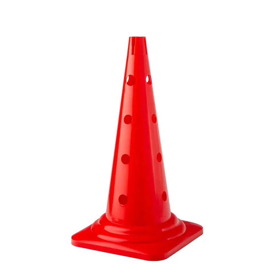 19 Inch Plastic Traffic Cones 50CM Soccer Training Cones for Outdoor Activity PVC Traffic Cone