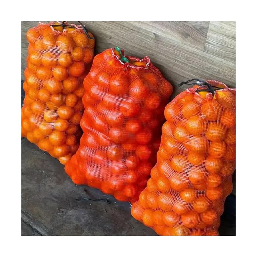 Vegetable packaging Mesh net bag onion potato 25kg 30kg 50kg mesh bags for vegetables