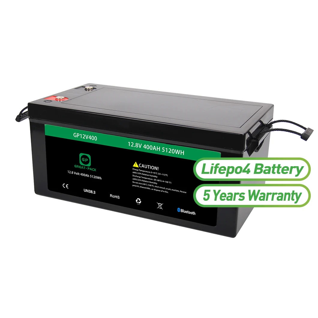 12V 24V 48V 100Ah 200Ah 300Ah 400Ah LiFePO4 Lithium Ion Battery Solar Battery Bank