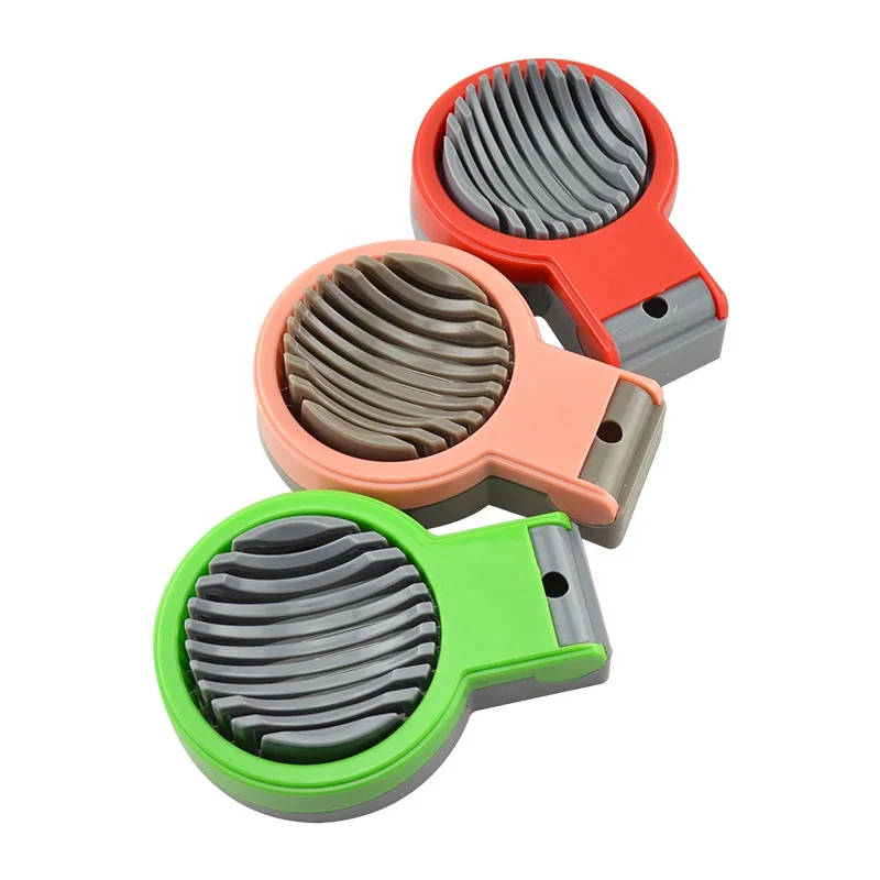 Home gadgets plastic body stainless steel blade egg slicer