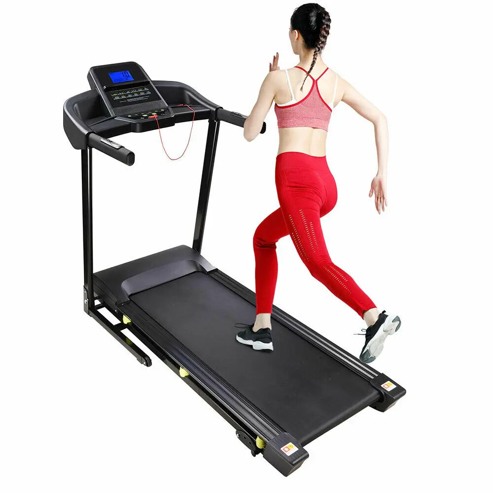 new model moveable 2.0hp home used fitness equipment running machine with big running belt