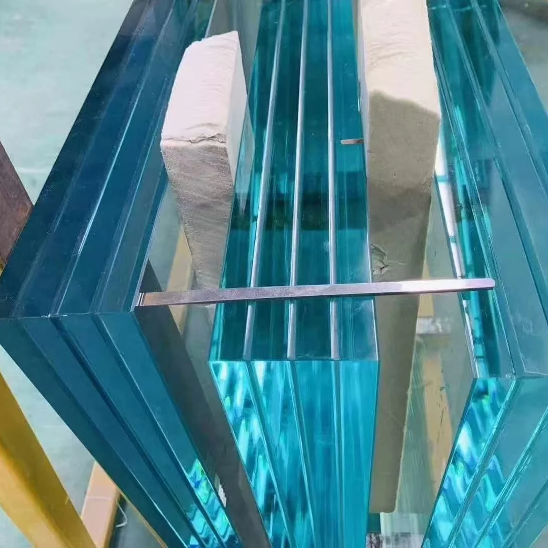 Tempered Glass Sheet 10mm 12mm Thick Tempered Glass Panels Price for Construction House Deck Balcony Balustrade